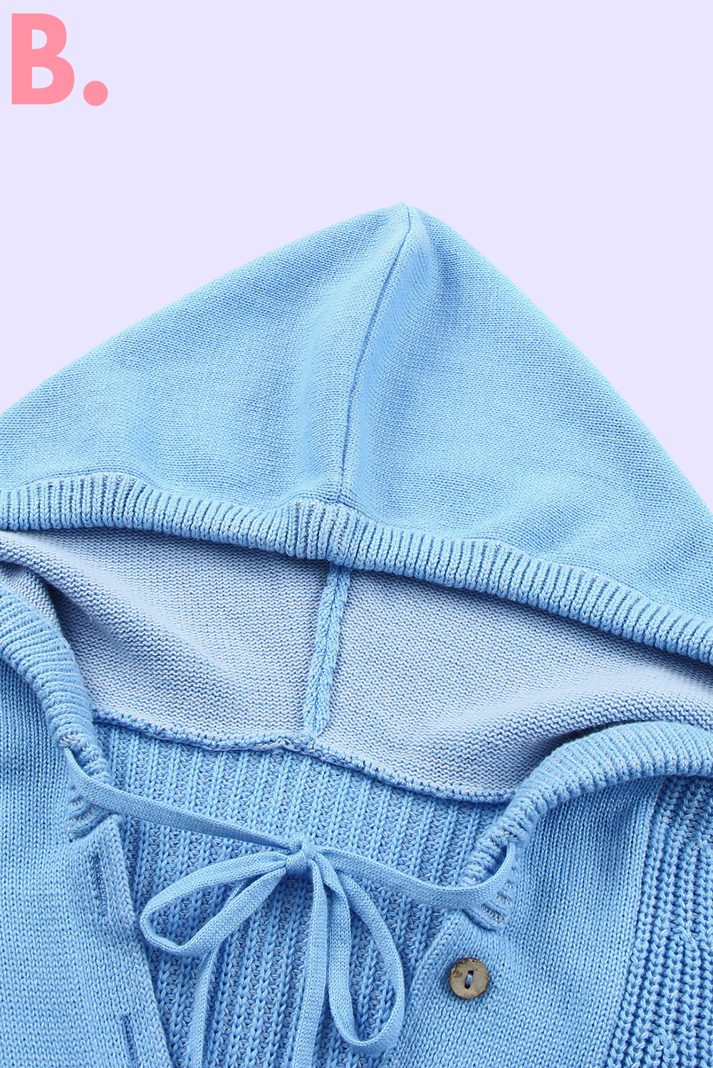 Bliss™ Sorbet Comfort Hooded Sweater