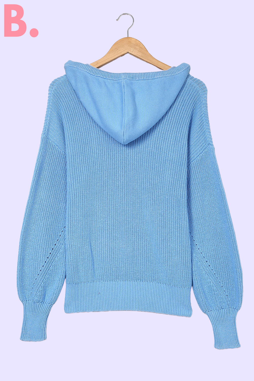 Bliss™ Sorbet Comfort Hooded Sweater