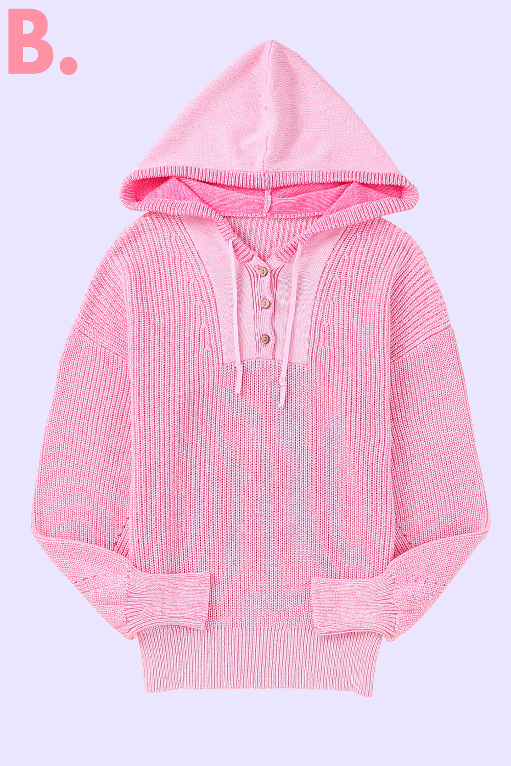 Bliss™ Sorbet Comfort Hooded Sweater