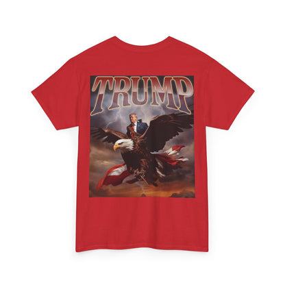 Trump Riding American Eagle unisex tee