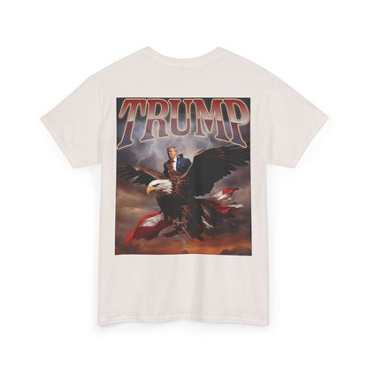 Trump Riding American Eagle unisex tee