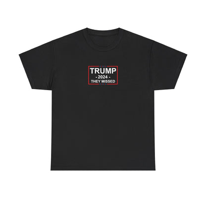 Trump Riding American Eagle unisex tee