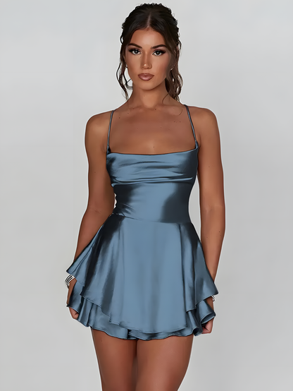 Mini Satin Cami Dress