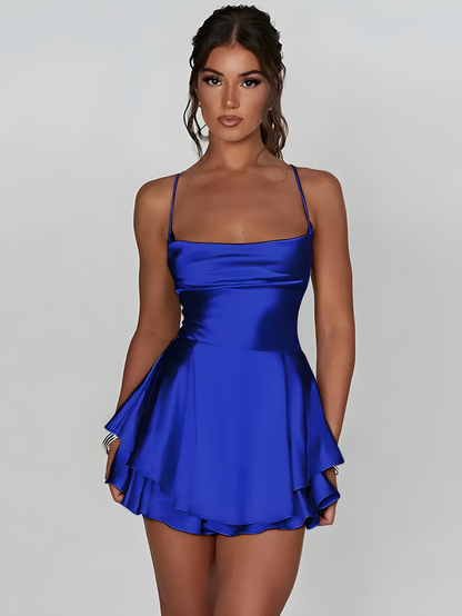 Mini Satin Cami Dress