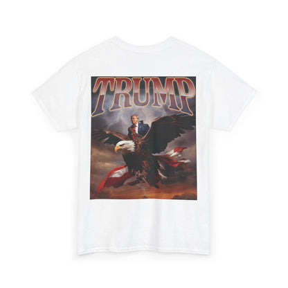 Trump Riding American Eagle unisex tee