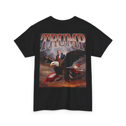 Trump Riding American Eagle unisex tee