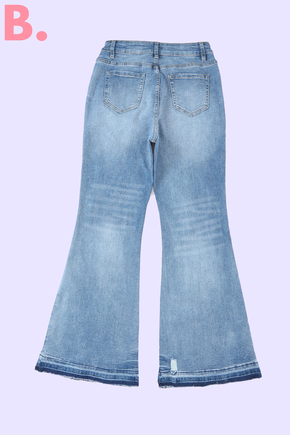 Bliss™ High Waisted Bell Bottom Jeans