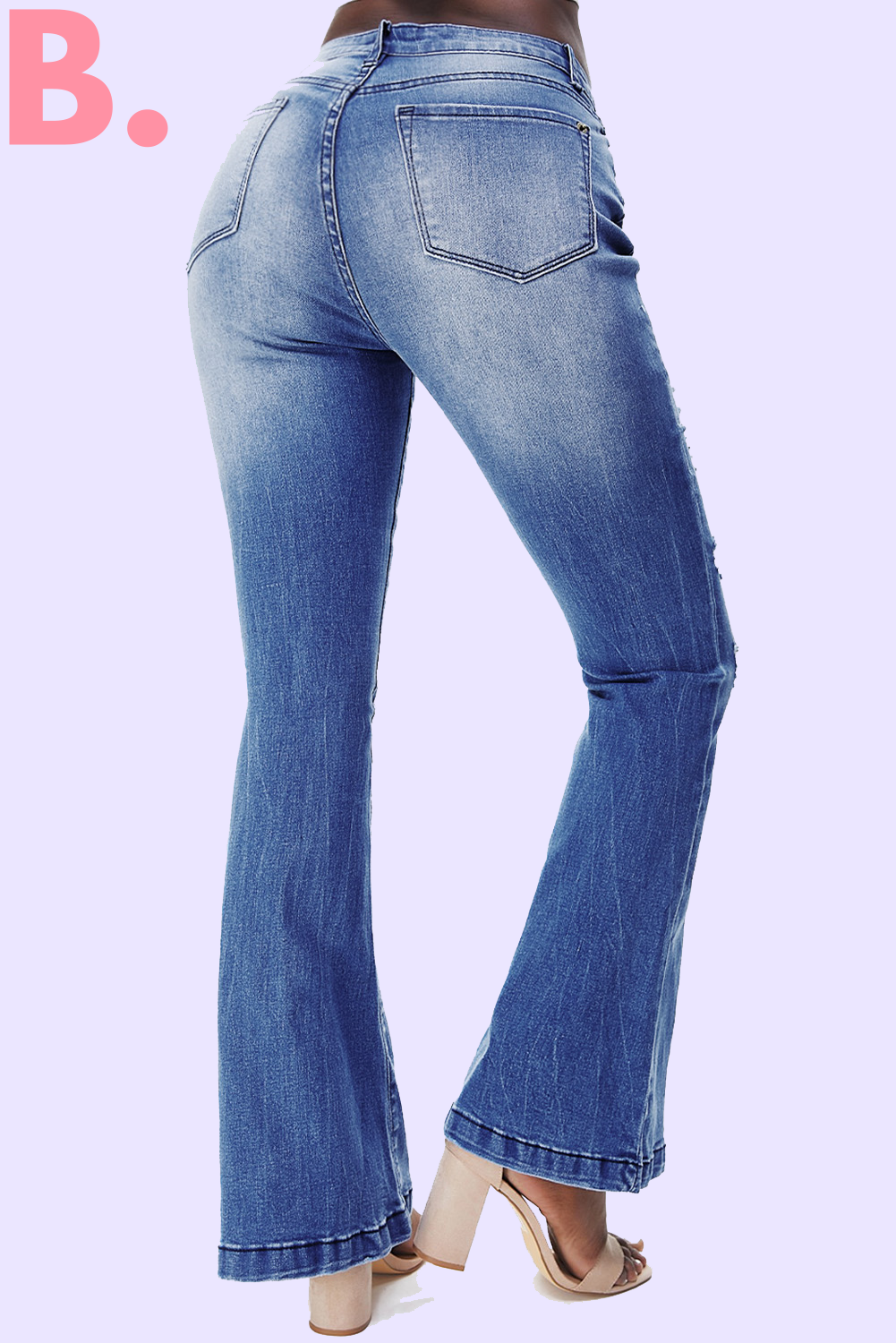 Bliss™ Classic High Waist Flare Jeans