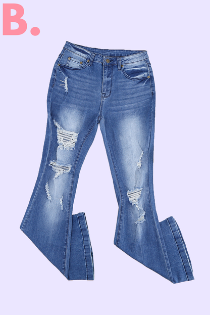 Bliss™ Classic High Waist Flare Jeans