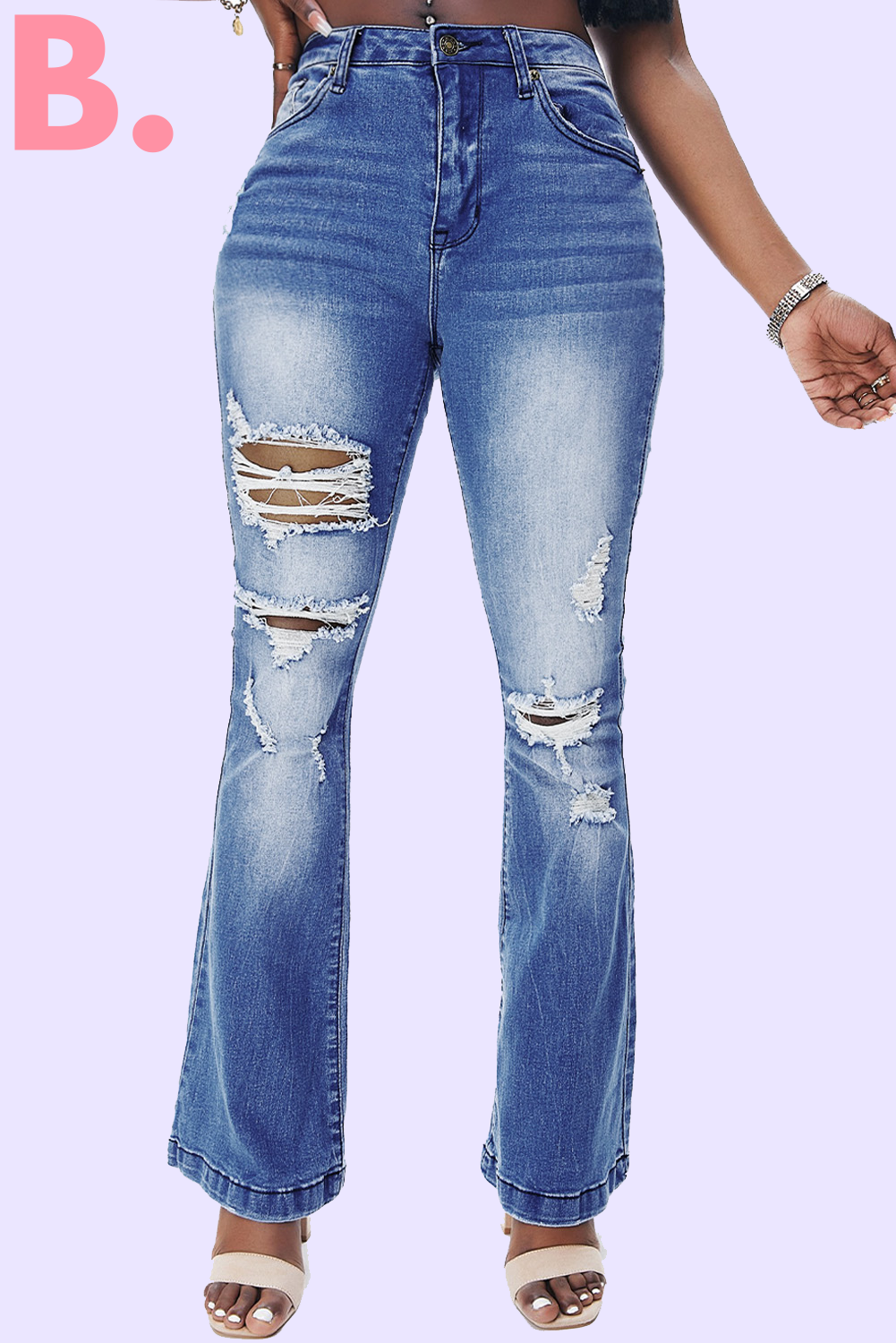 Bliss™ Classic High Waist Flare Jeans