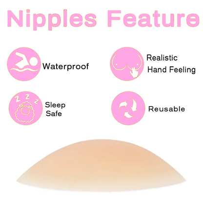 Invisible Silicone Nipple Covers