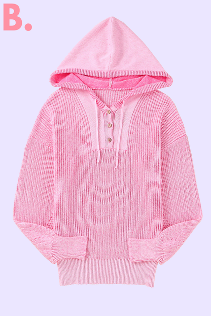 Bliss™ Sorbet Comfort Hooded Sweater