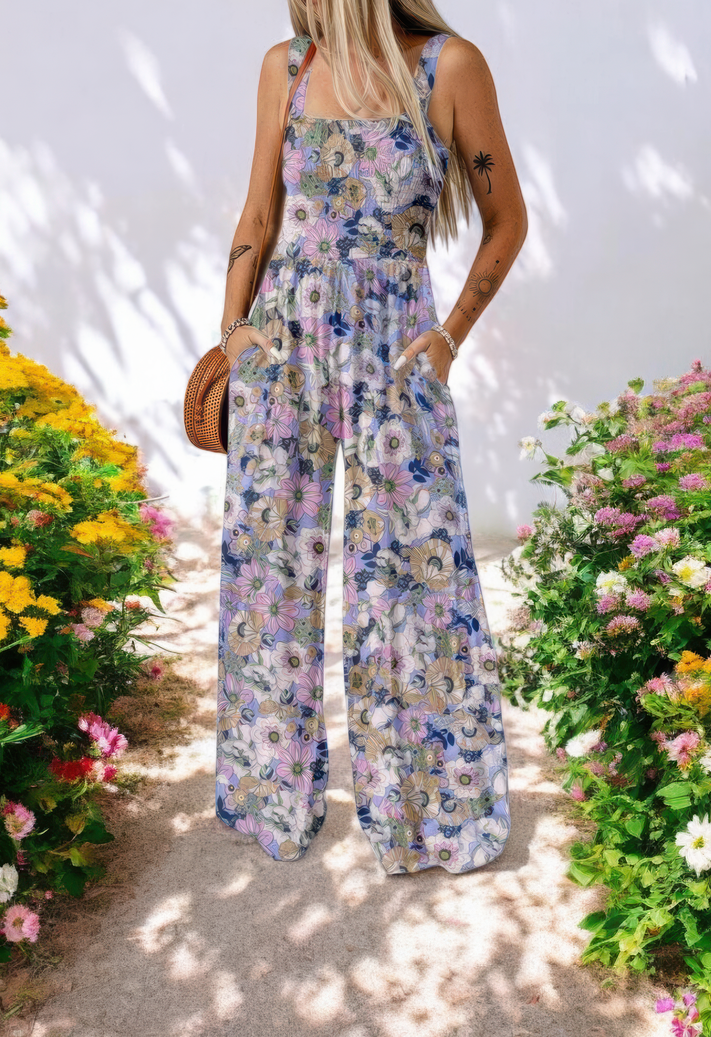 Daisy Floral Jumpsuit