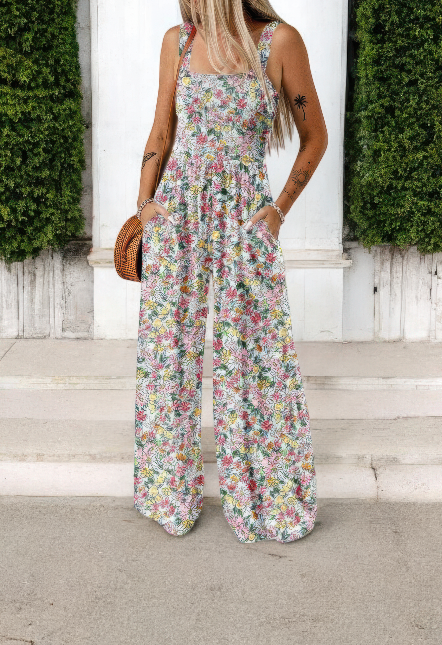 Daisy Floral Jumpsuit