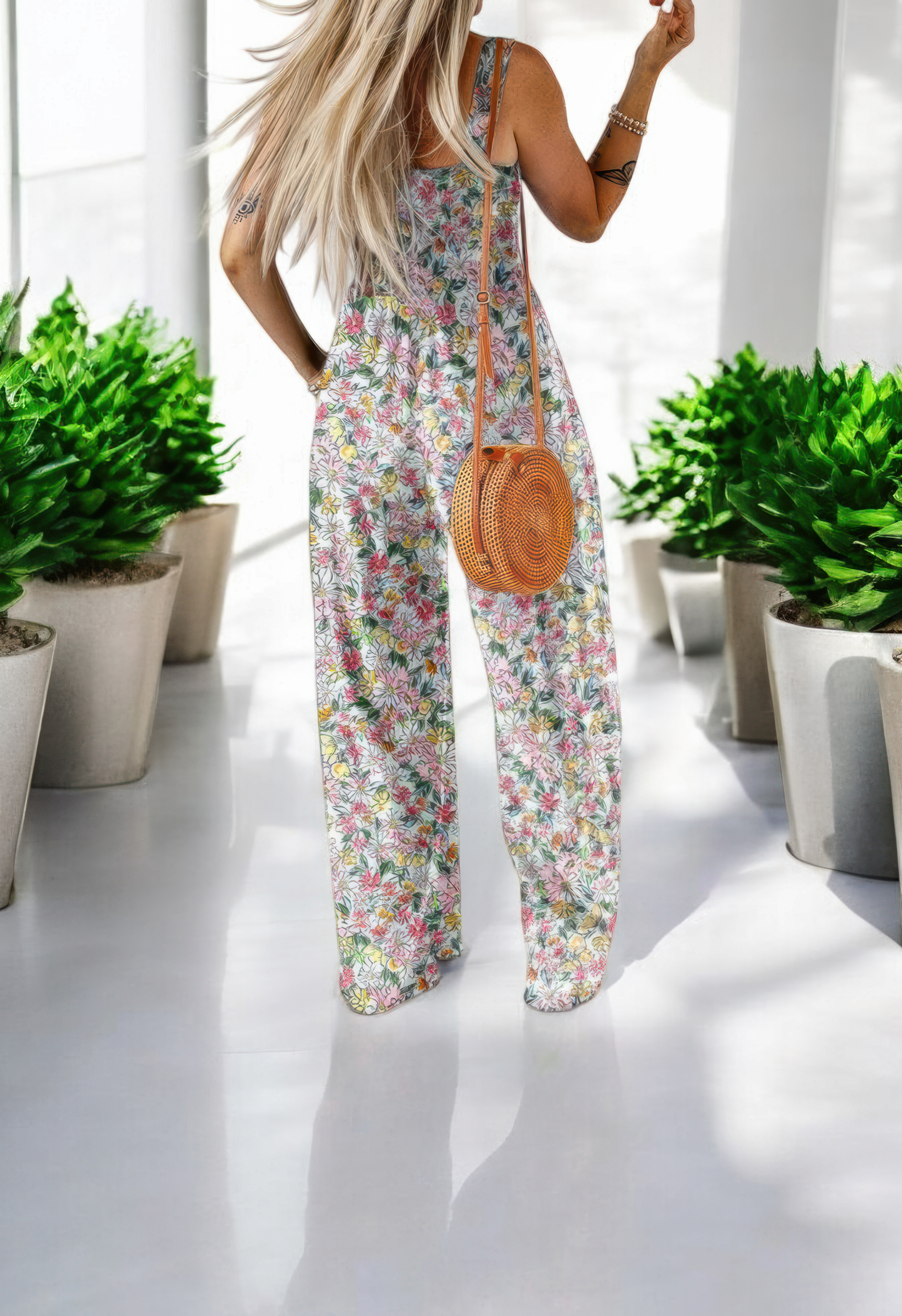 Daisy Floral Jumpsuit