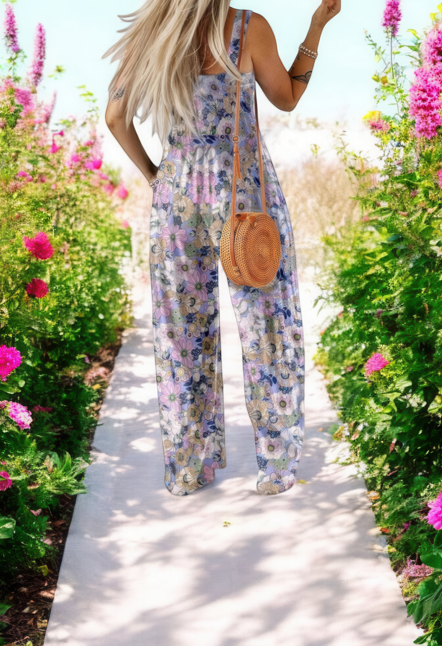 Daisy Floral Jumpsuit