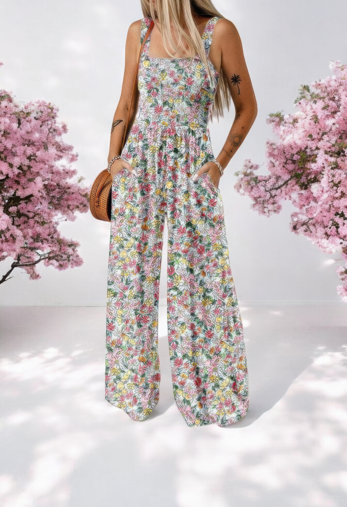 Daisy Floral Jumpsuit