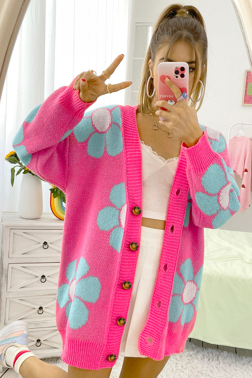 Bliss™ Candy Petals Cardigan